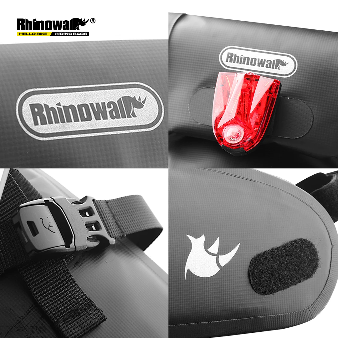 Rhinowalk TF552 Bike Waterproof Saddle Bag 4L - Tas Sadel Sepeda