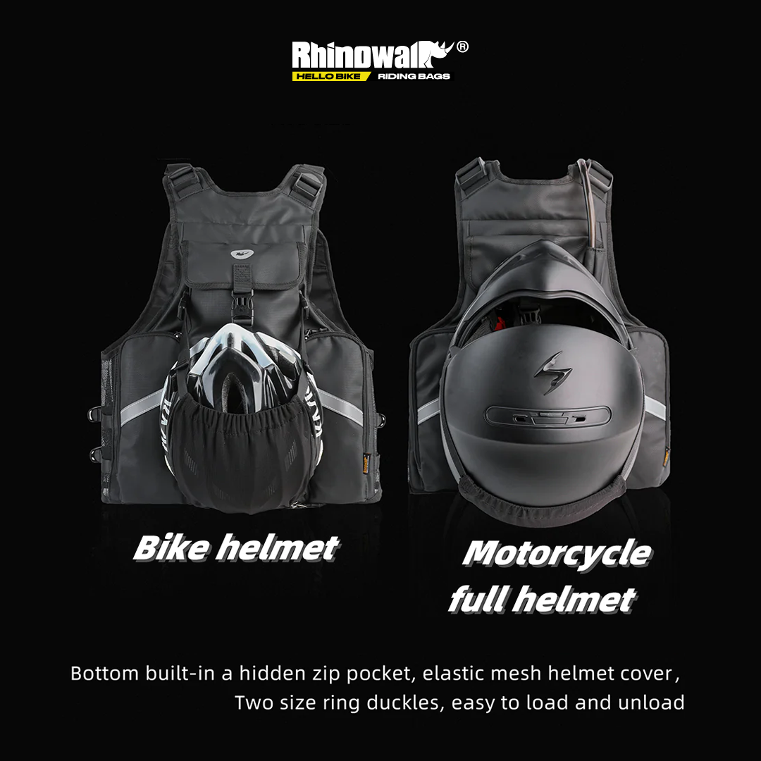Rhinowalk M1012 Vest Motorcycle Bike Touring Fishing Jacket - Rompi