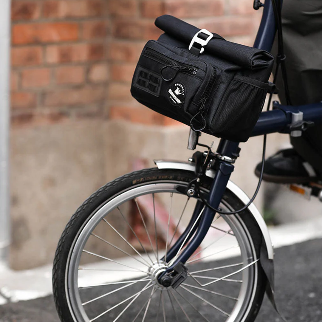 Rhinowalk BCT0201 COSMOPOLIS Urban Bike Handlebar Bag 4L - Tas Depan Sepeda - BLACK