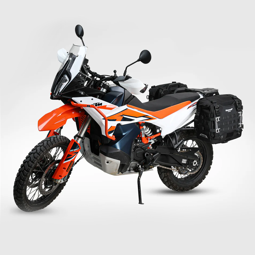 Rhinowalk MJX2004 Motorcycle Pannier Travel Side Bag Quick Release 35L - Tas Motor