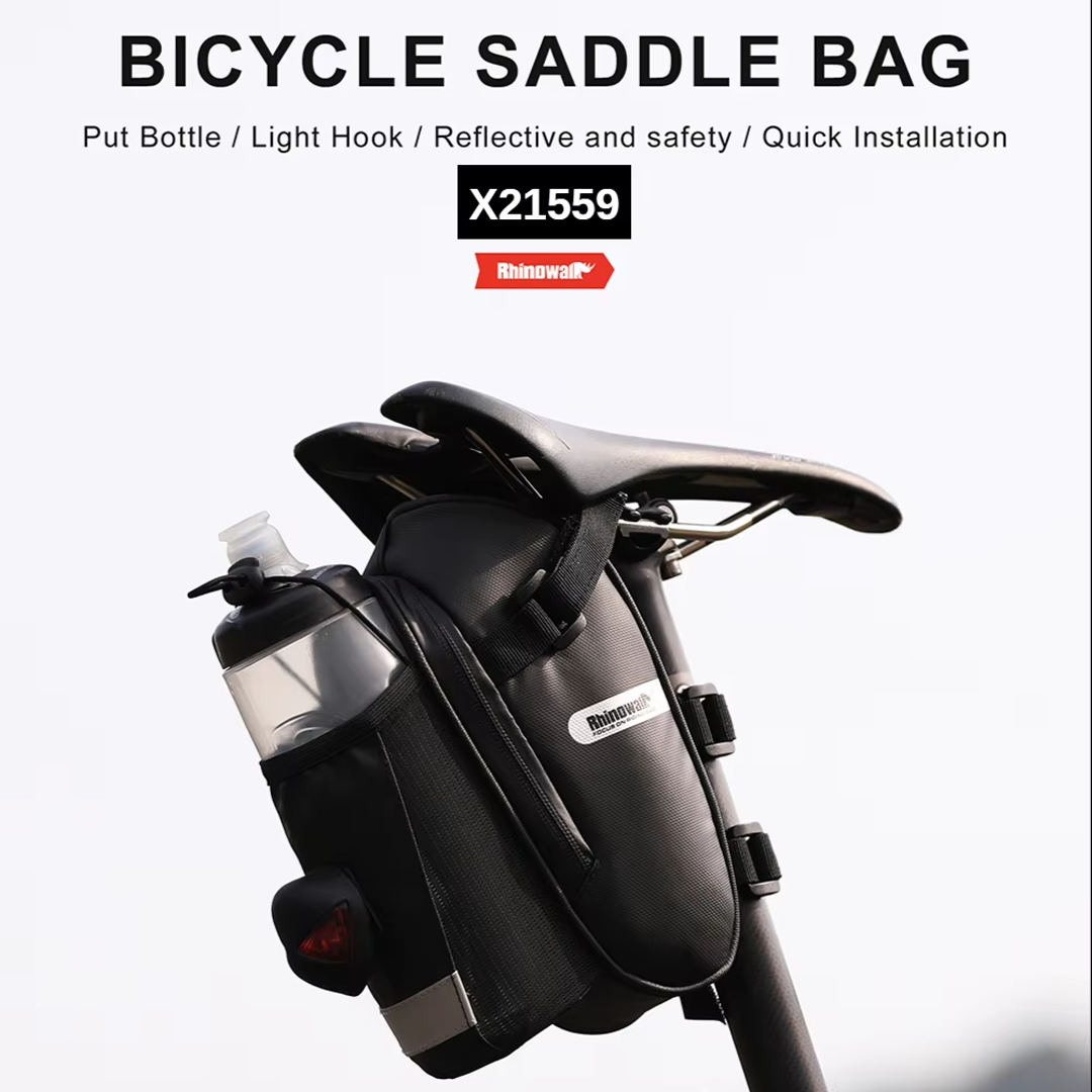 Rhinowalk X21557 Bike Waterproof Saddle Bag - Tas Sadel Sepeda