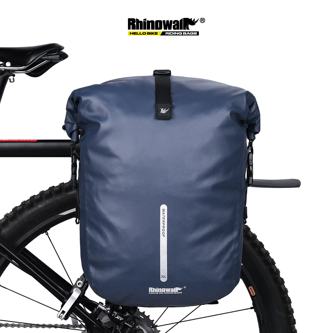 Rhinowalk X21668 Bike 20L Pannier Backpack Bag 3 in 1 - Tas Sepeda
